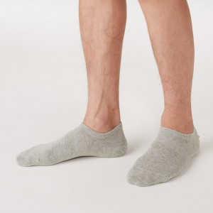 Muji Right Angle Sneaker-In 25-30cm Socken Herren Schwarz | JT4C9F37L