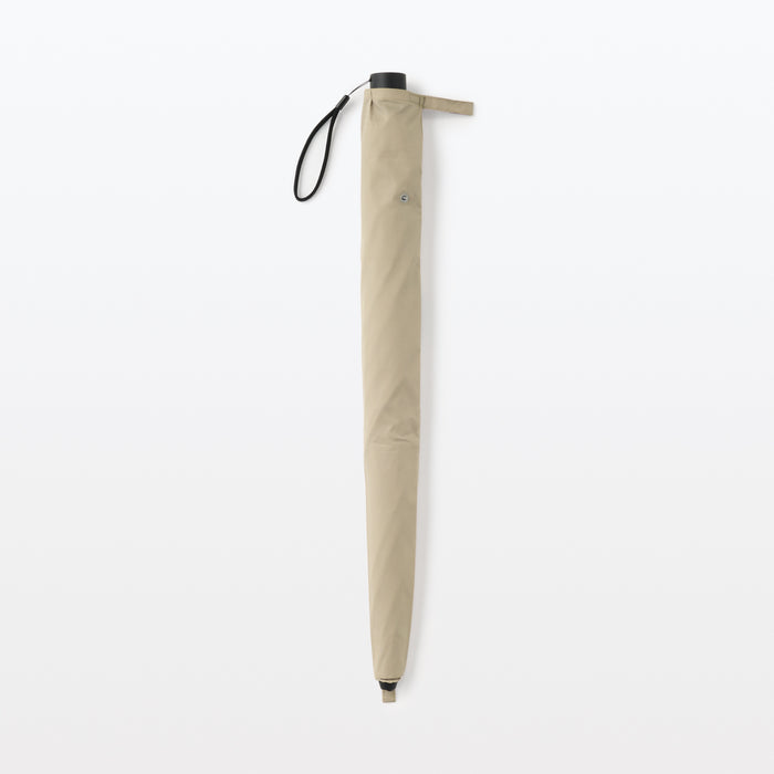 Muji 2-Way Foldable All-Weather Regenschirme Herren Beige | DT6N7R29S