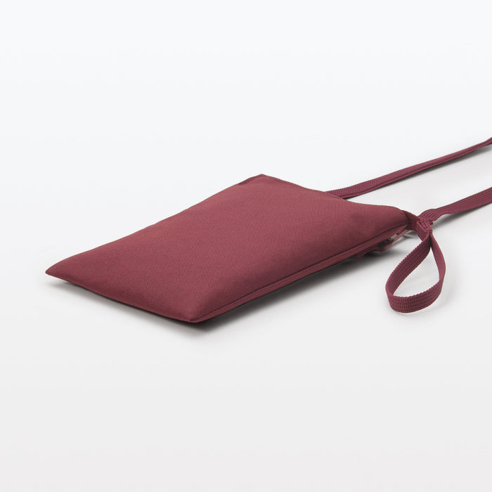 Muji 2-Way Water Repellent Mini Umhängetasche Herren Rot | ZE5B9Y25U