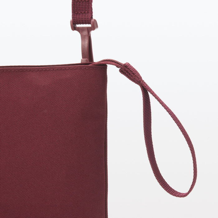 Muji 2-Way Water Repellent Mini Umhängetasche Herren Rot | ZE5B9Y25U