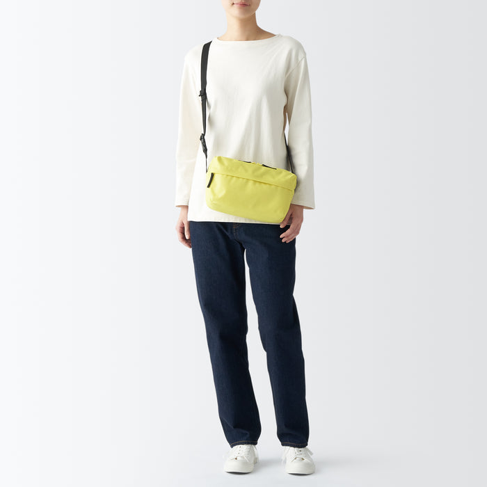 Muji 2-Way Water Repellent Schultertasche Damen Gelb | BU9P5D29B