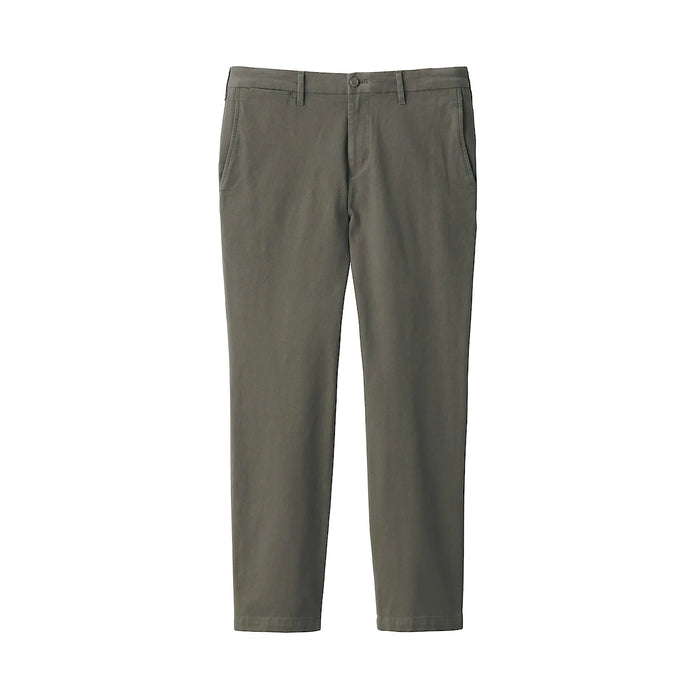 Muji 4-Way Stretch Chino Slim Inseam Hose Damen Grau | XV4T1B13L