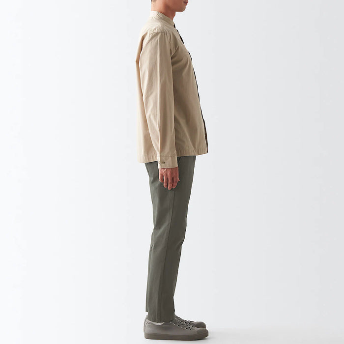 Muji 4-Way Stretch Chino Slim Inseam Hose Herren Grau | EW5M7U99E