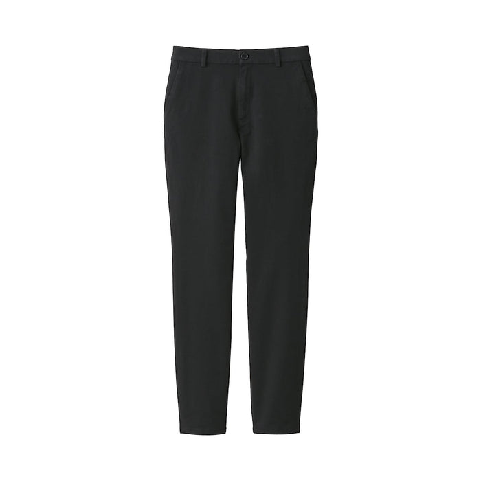 Muji 4-Way Stretch Chino Slim Tapered Hose Damen Schwarz | FF3Y6C17U