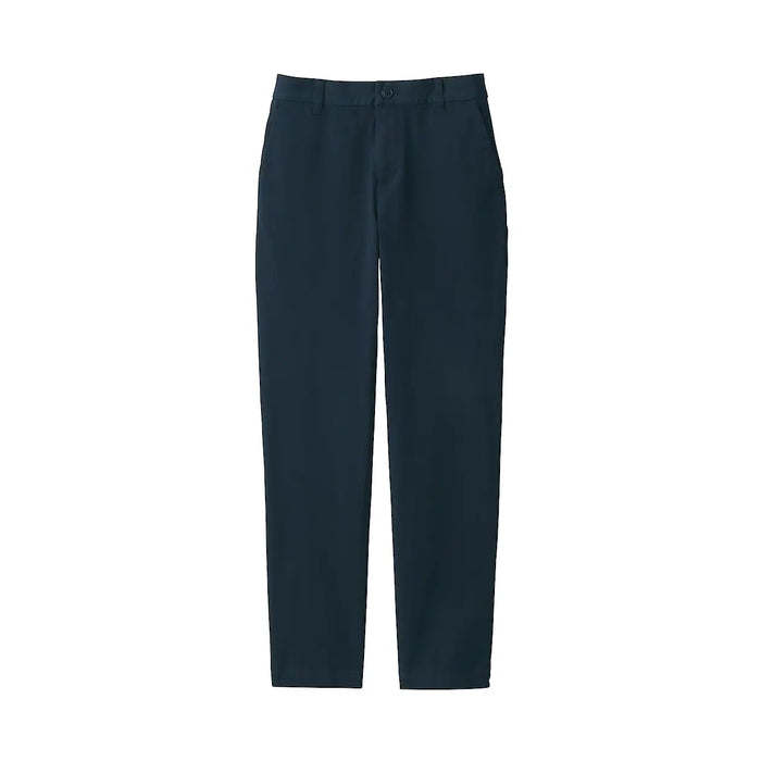 Muji 4-Way Stretch Chino Slim Tapered Hose Damen Navy | OD4C7N08V