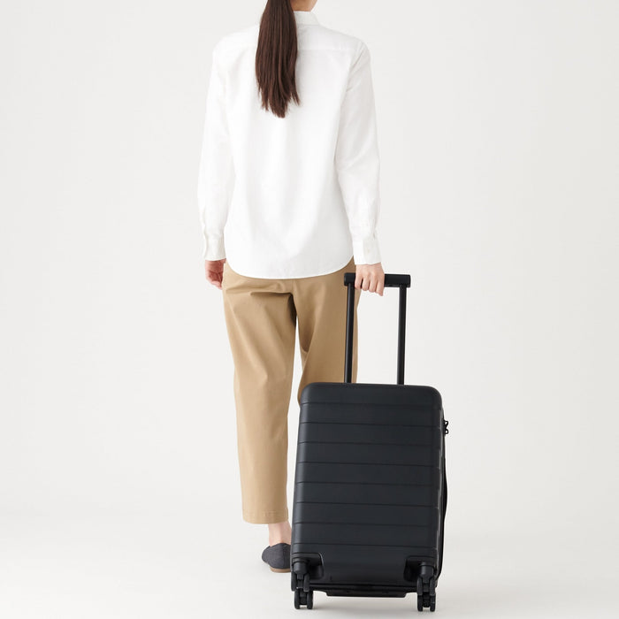 Muji Adjustable Handle Hard Shell 36L Handgepäck Damen Schwarz | TW9D4C88O