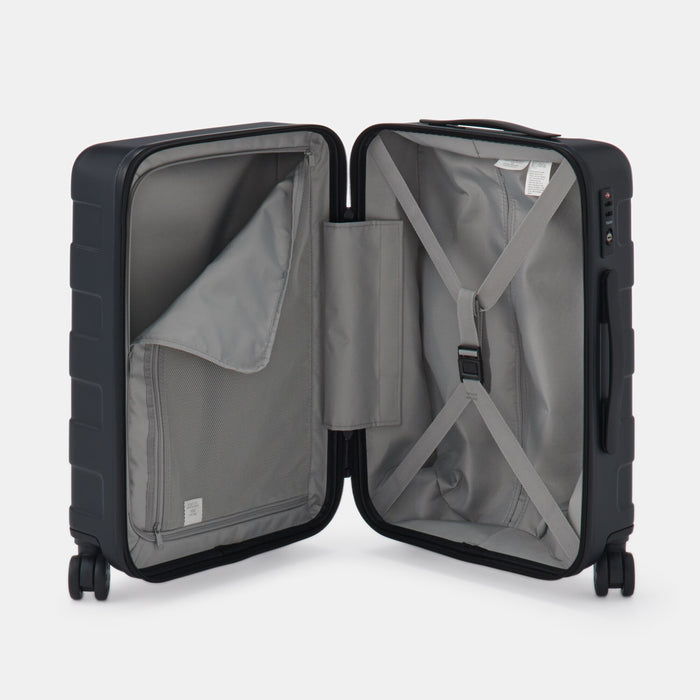 Muji Adjustable Handle Hard Shell 36L Handgepäck Damen Schwarz | TW9D4C88O