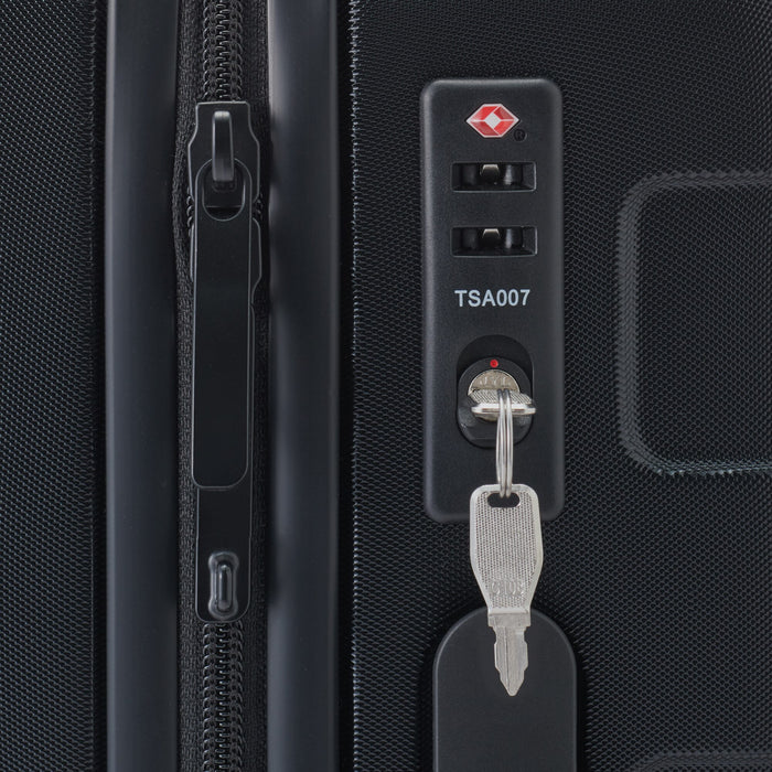 Muji Adjustable Handle Hard Shell 36L Handgepäck Damen Schwarz | TW9D4C88O