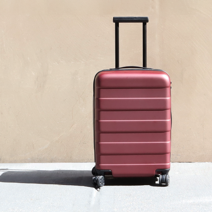 Muji Adjustable Handle Hard Shell 36L Handgepäck Damen Rot | DR0T9C70K