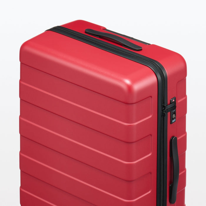 Muji Adjustable Handle Hard Shell 75L Handgepäck Herren Rot | AV2W2X44G