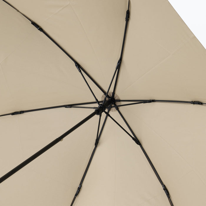 Muji All-Weather 2-Way Foldable Regenschirme Damen Beige | MW5H3C30I