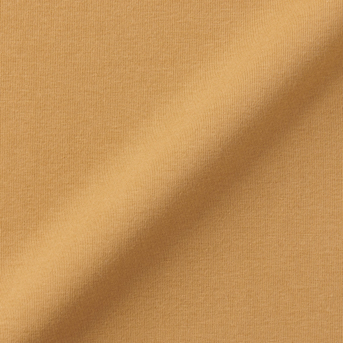 Muji Brushed Ribbed Turtleneck Long Sleeve T-shirts Damen Gelb | QX8X6W65J