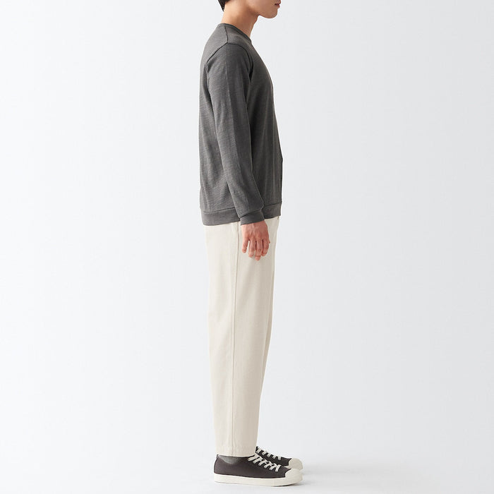 Muji Chino Regular Hose Herren Weiß | XL9K6M43Y