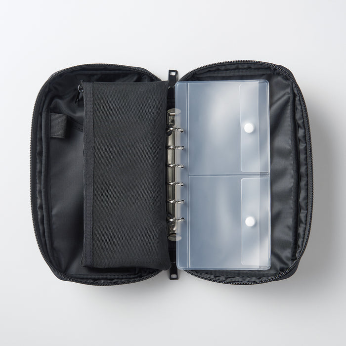 Muji Clear Pocket Divider Refill for Passport Koffertasche Herren Schwarz | BM0Y7M57O