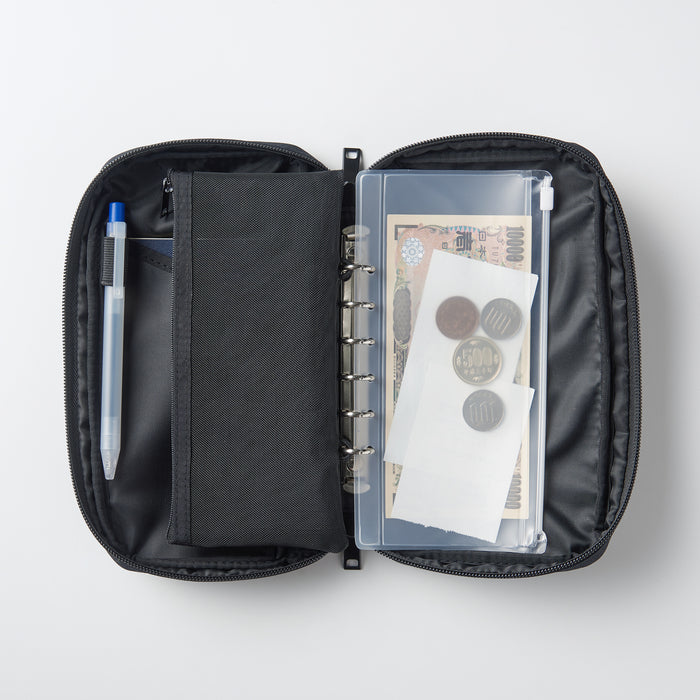 Muji Clear Pocket Refill 3pcs Set for Passport Koffertasche Herren Schwarz | VY1K6D74S