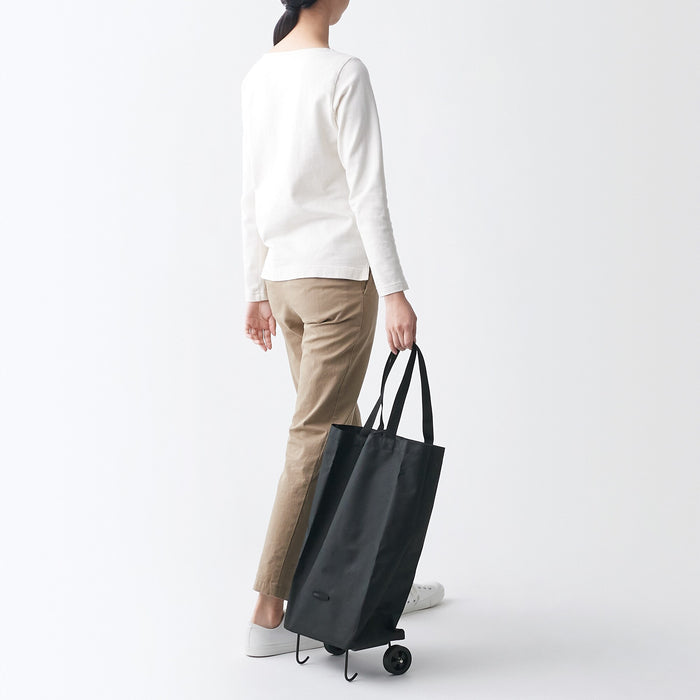 Muji Collapsible Shopping Cart Tragetaschen Damen Schwarz | GL9Z8I99H