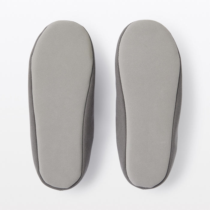 Muji Cotton Plain Weave Insole Hausschuhe Herren Grau | IE8I6K23B