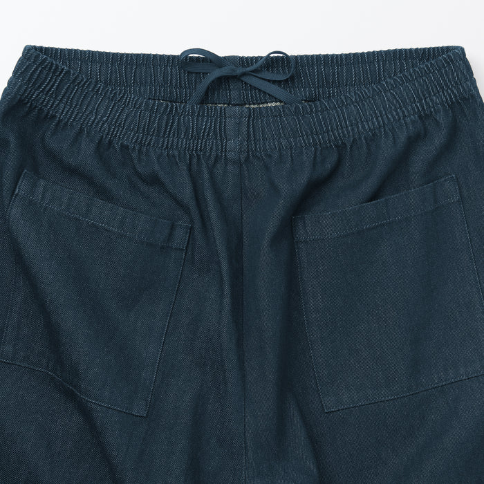Muji Denim Easy Hose Herren Navy | BC8O5D02Q
