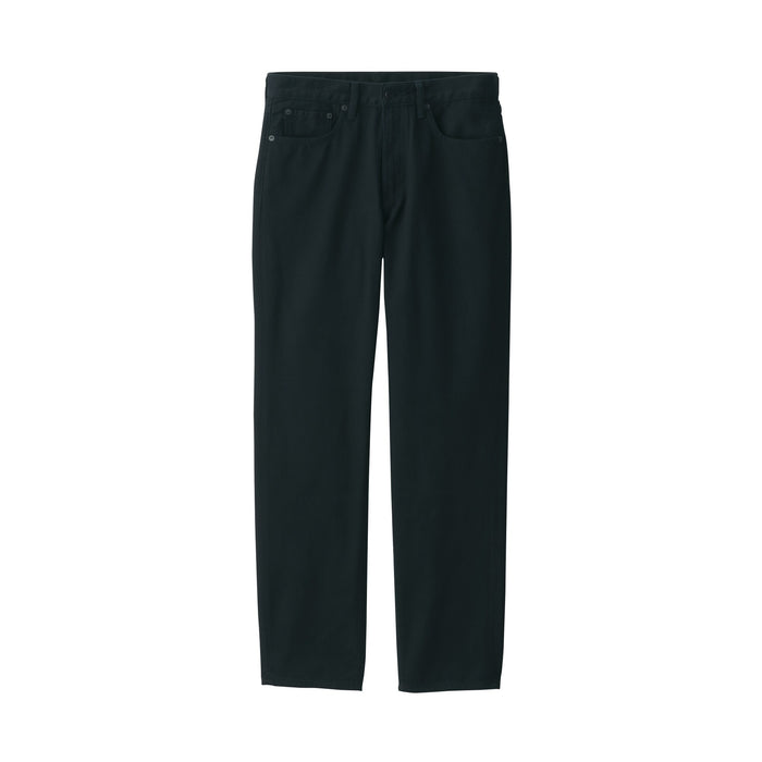 Muji Denim Regular Fit Jeans Herren Schwarz | XX3Q0J54B
