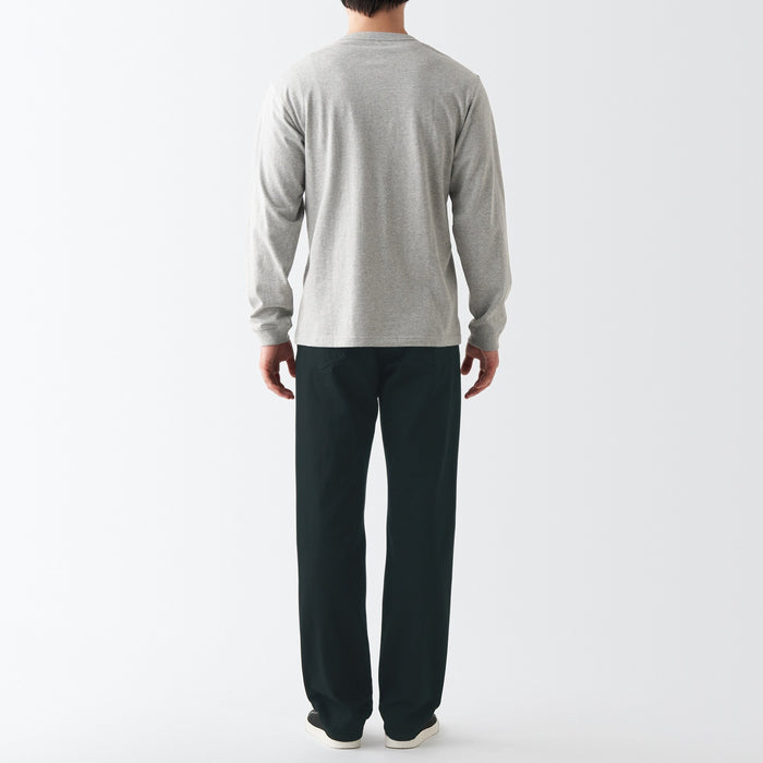 Muji Denim Regular Fit Jeans Herren Schwarz | XX3Q0J54B