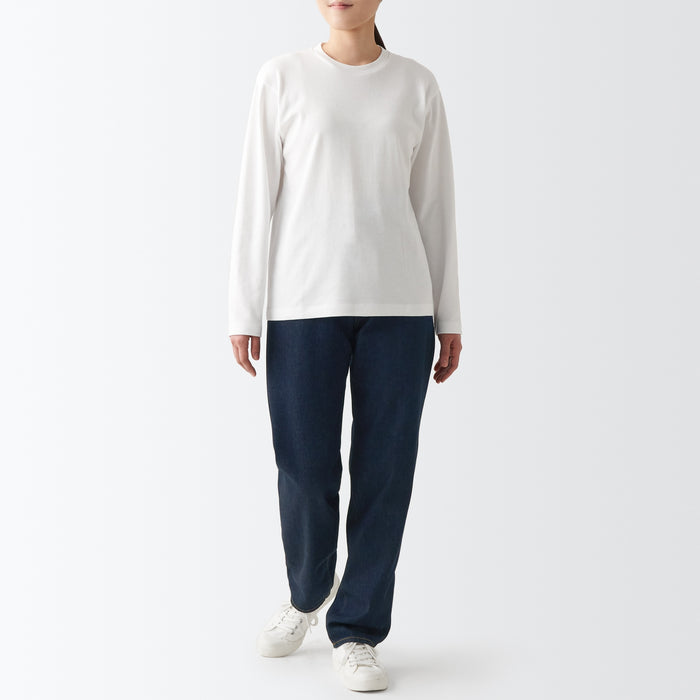 Muji Denim Regular Jeans Damen Navy | DN5W8T74S