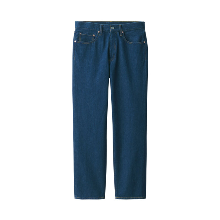 Muji Denim Regular Jeans Herren Blau | LJ4C0O04P