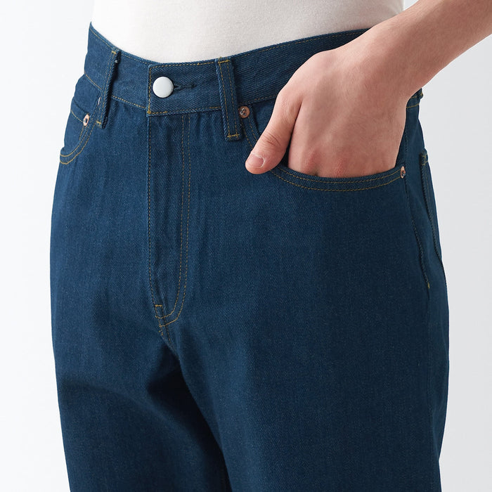 Muji Denim Regular Jeans Herren Navy | XH3G4M09K