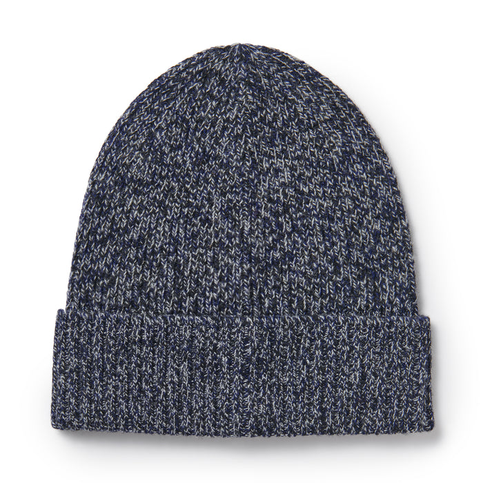 Muji Excess Yarn Mütze Herren Navy | LZ2U5U67D