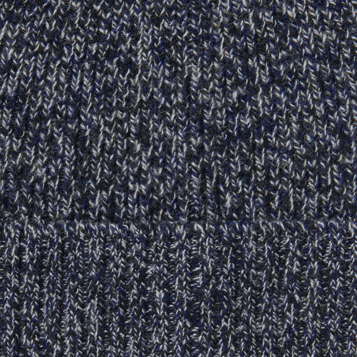 Muji Excess Yarn Mütze Herren Navy | LZ2U5U67D