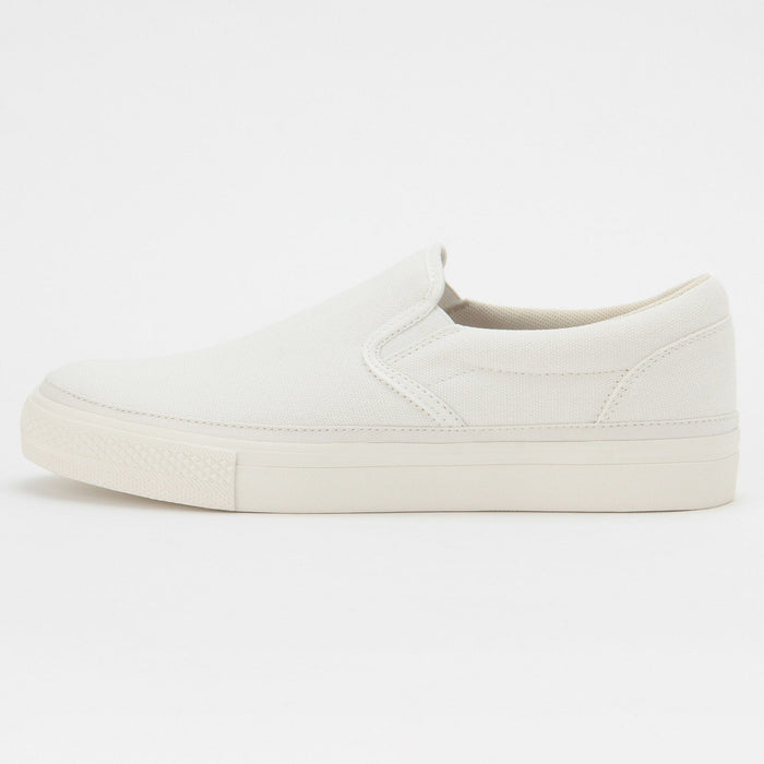Muji Less Tiring Slip-On Sneakers Damen Weiß | KN1M9N80H