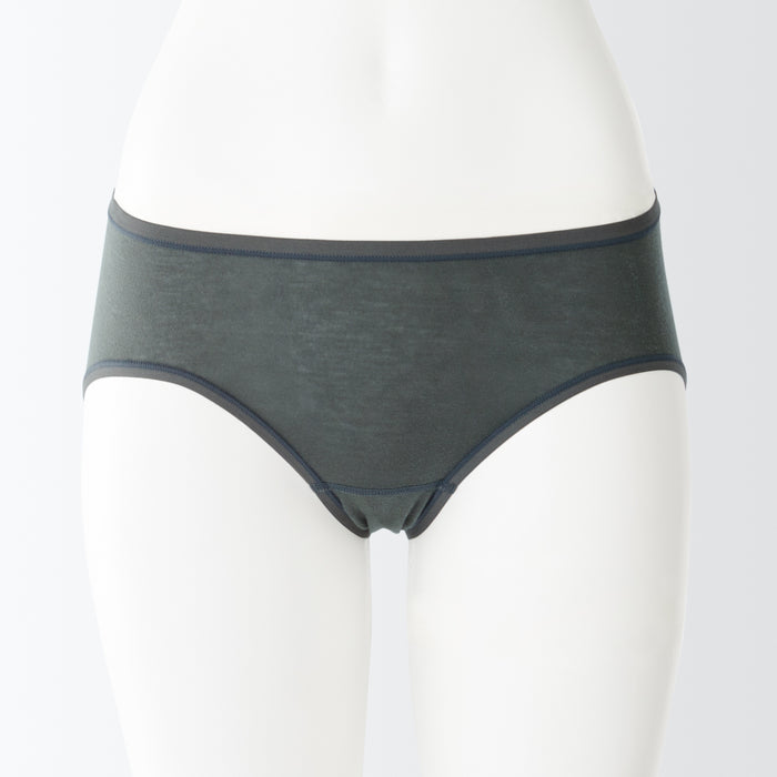 Muji Lyocell Low Rise Slip Damen Grau | CA5P8M06R