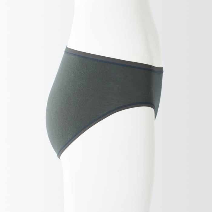 Muji Lyocell Low Rise Slip Damen Grau | CA5P8M06R
