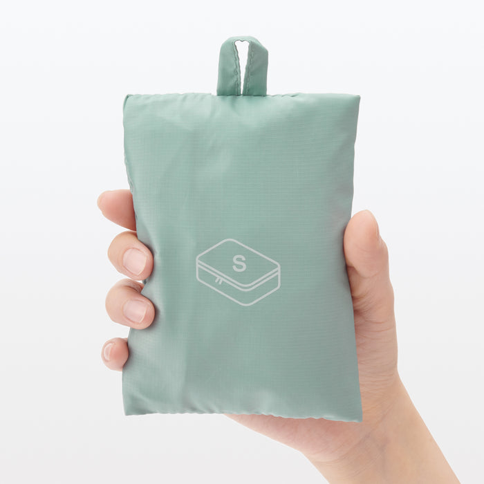 Muji Polyester Gusset Kulturbeutel Damen Mintfarben | DF0D5K42S