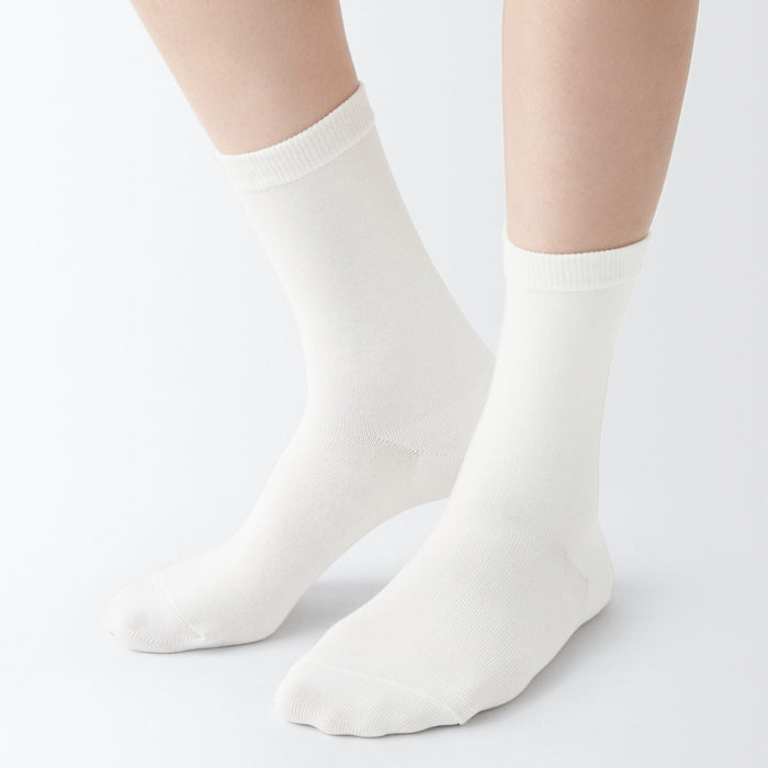 Muji Right Angle 3 Layer Loose Top Socken Damen Rot | GG9A0Z72P