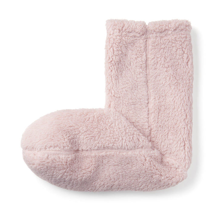 Muji Right Angle Boa Fleece Cozy Socken Herren Weiß | SV2J4I21U