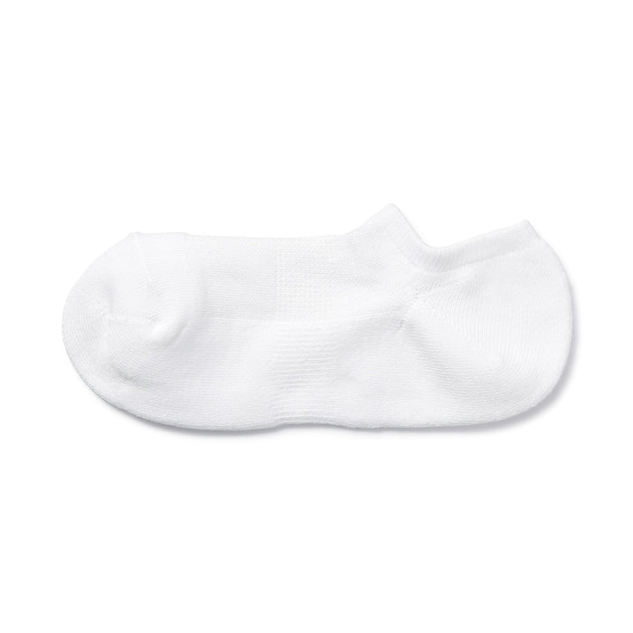 Muji Right Angle Pile Sneaker Socken Damen Schwarz | DM9B8S82A