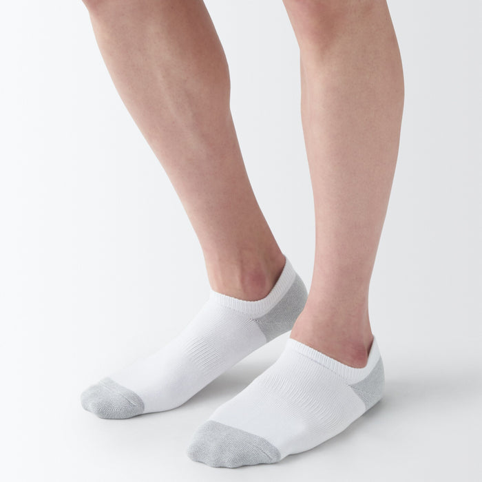Muji Right Angle Sneaker Socken Damen Schwarz | KJ6A0J37Q