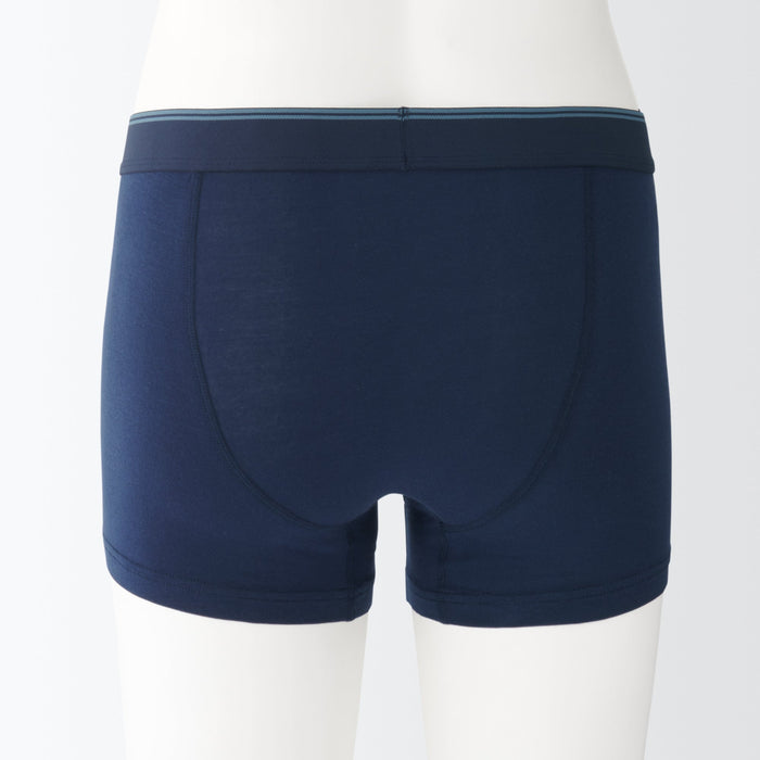 Muji Smooth Low Rise Boxer Slip Herren Rot | SP1C8O10L