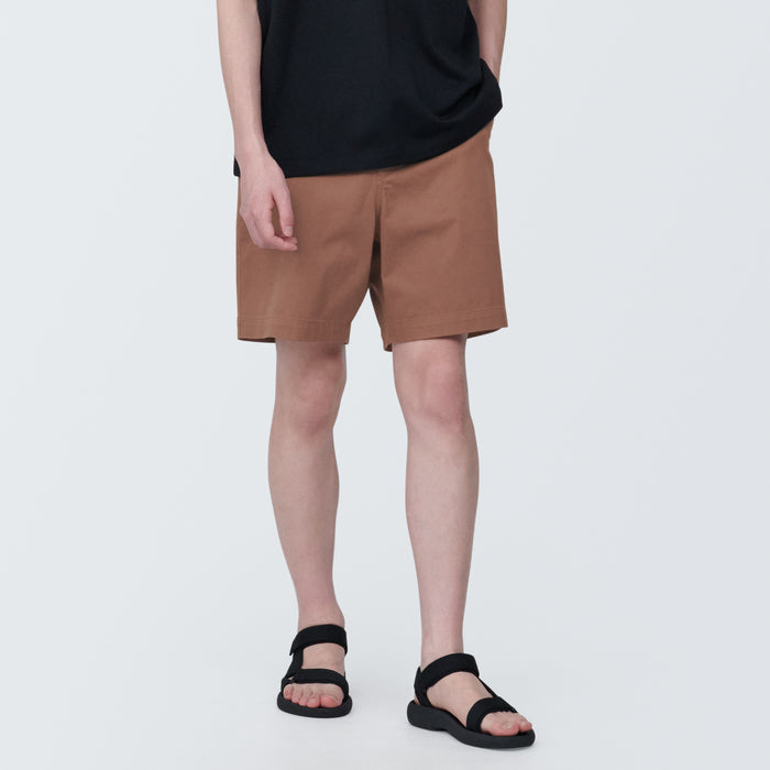 Muji Stretch Chino Kurze Hose Herren Rot | WG2S4O87L