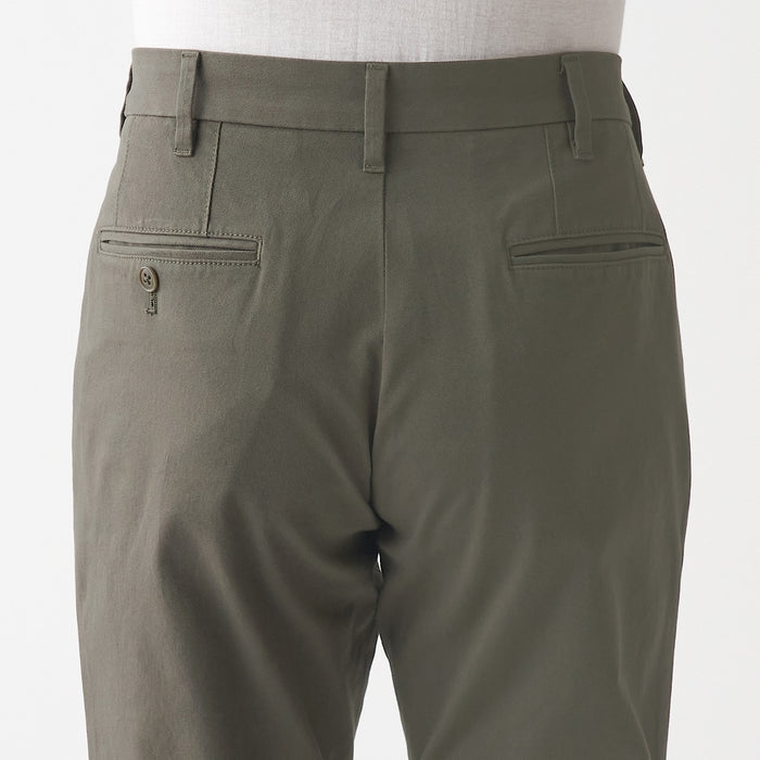 Muji Stretch Chino Slim Fit Hose Damen Grau | EC6X2F47P
