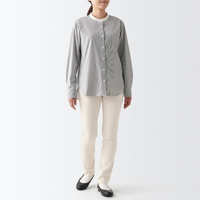 Muji Stretch Denim Slim Jeans Damen Weiß | XC4T8L59J