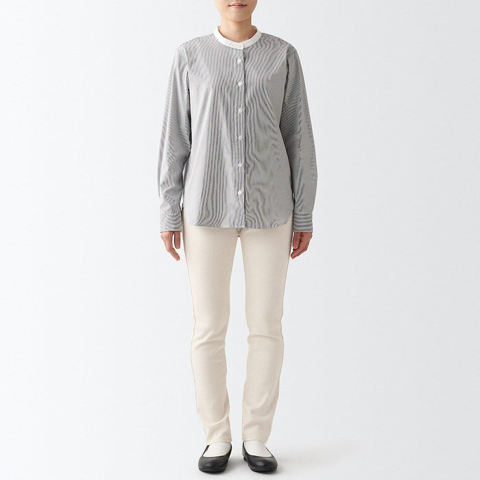 Muji Stretch Denim Slim Jeans Damen Weiß | XC4T8L59J