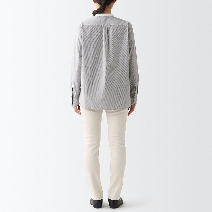 Muji Stretch Denim Slim Jeans Damen Weiß | XC4T8L59J