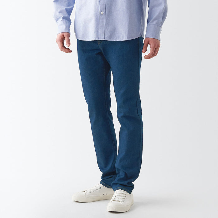 Muji Stretch Denim Slim Jeans Herren Blau | MS2Y7V24E