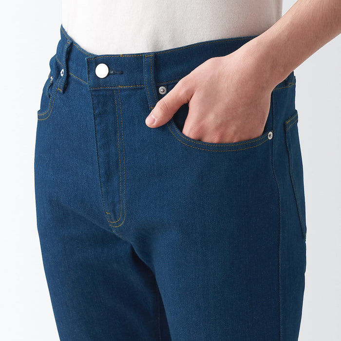 Muji Stretch Denim Slim Jeans Herren Blau | MS2Y7V24E