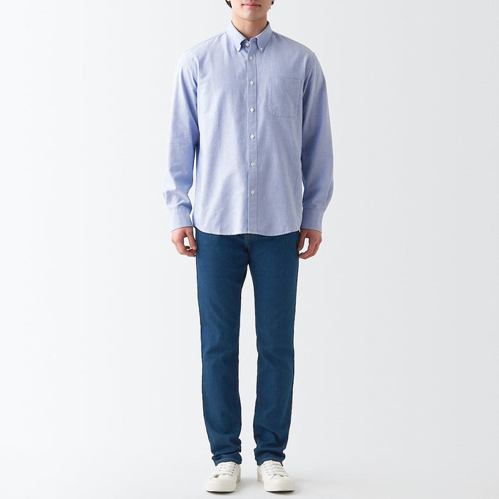 Muji Stretch Denim Slim Jeans Herren Blau | MS2Y7V24E