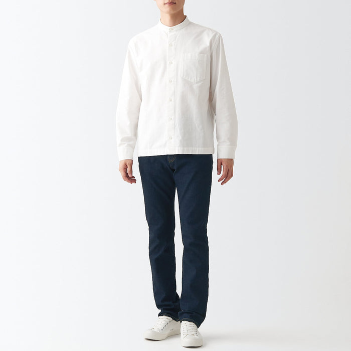 Muji Stretch Denim Slim Jeans Herren Navy | JD8L0G93R