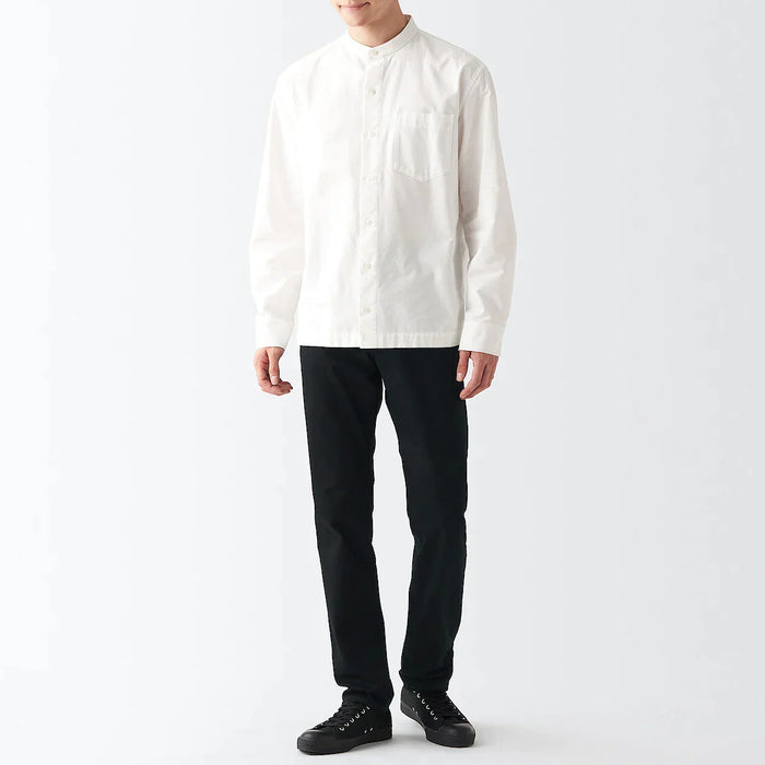 Muji Stretch Denim Slim Jeans Herren Schwarz | ZL4T5R57N
