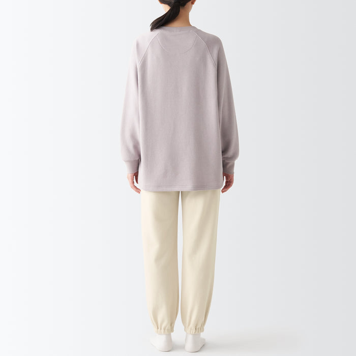 Muji Stretch French Terry Hem Squeezing Hose Damen Beige | AI9D6T78F