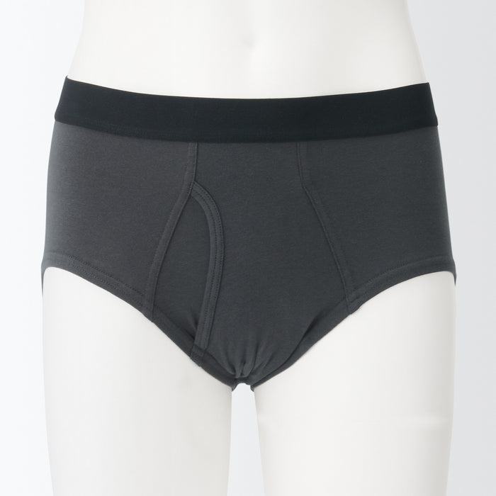 Muji Stretch Jersey Front Open Slip Herren Grau | WA9M8N99F